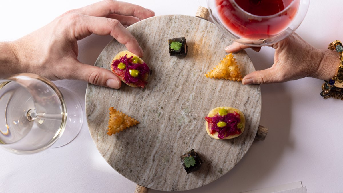 Una sala del ristorante Il Cigno